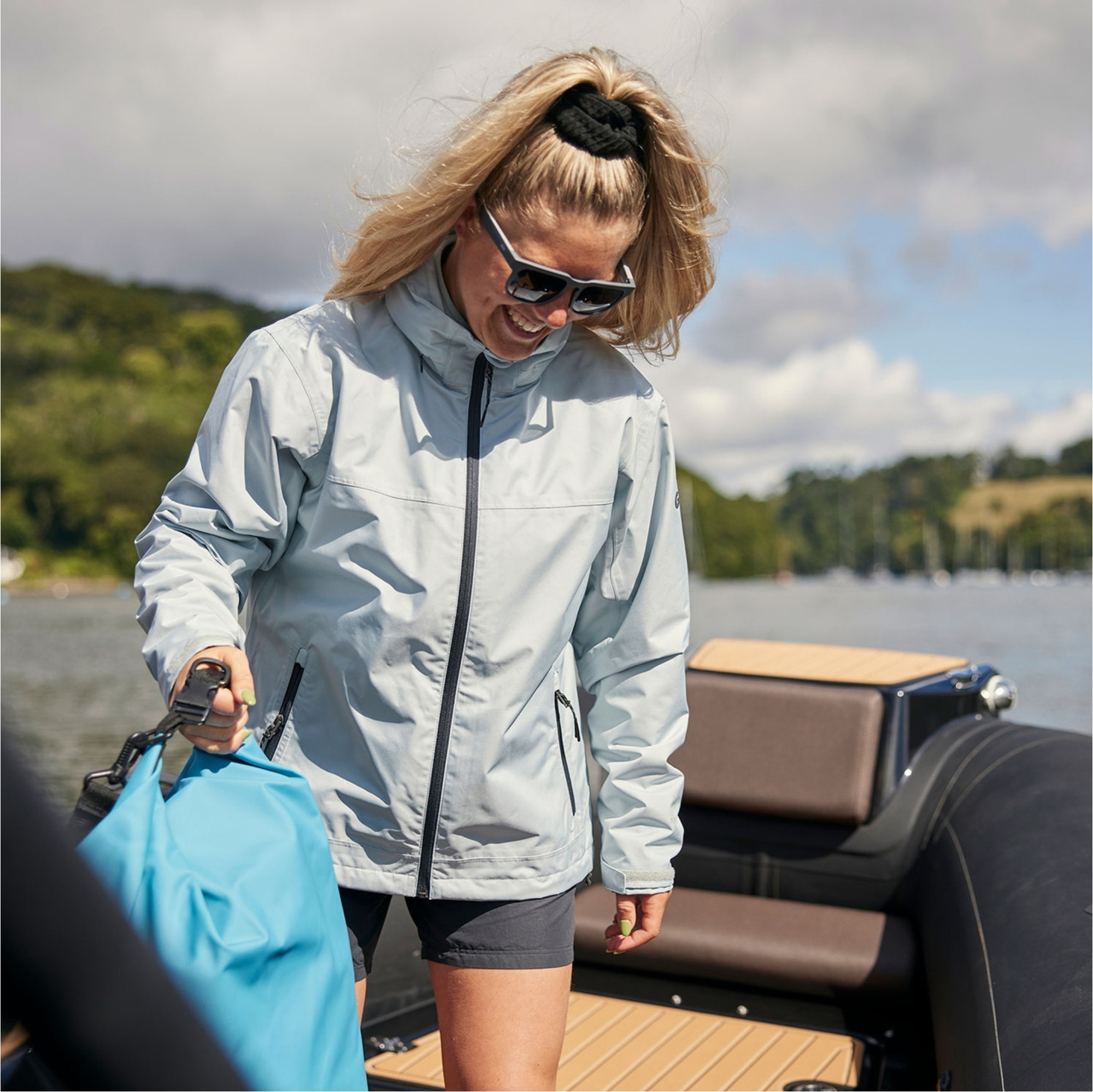 Gill Femmes Pilot 2026 Veste CC90JW - Light Grey